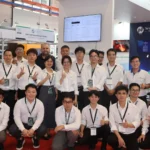 New Ocean Group team presenting manufacturing digitalization and AI solutions at VIMF Binh Duong 2026.