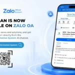 new ocean is anounce zalo oa official account